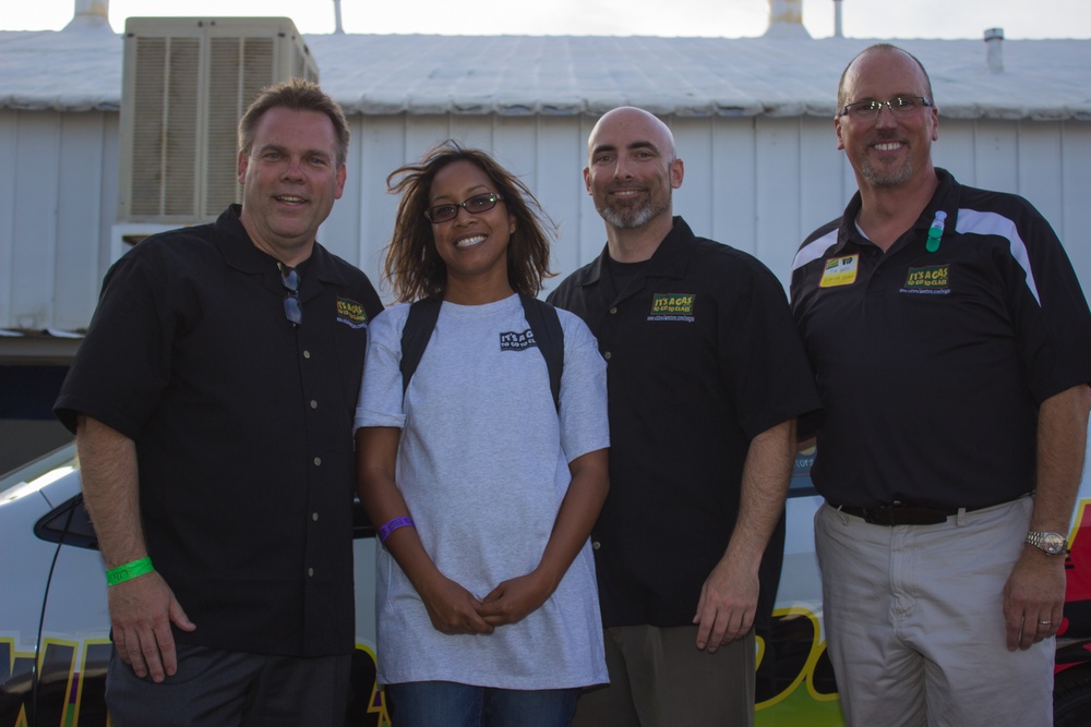 Fort Irwin teacher wins new car