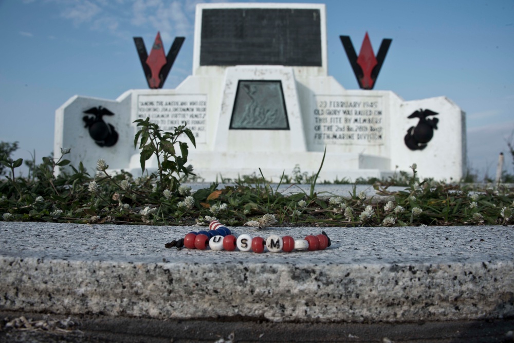 Marine Memorial on Mount Suribachi