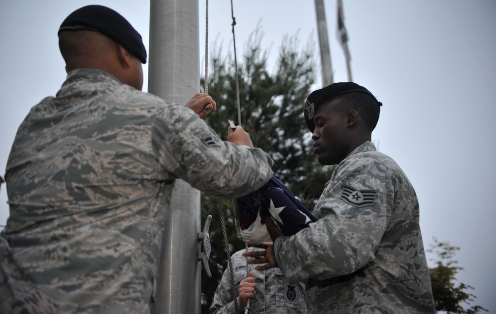 Team Osan honors defenders past, present