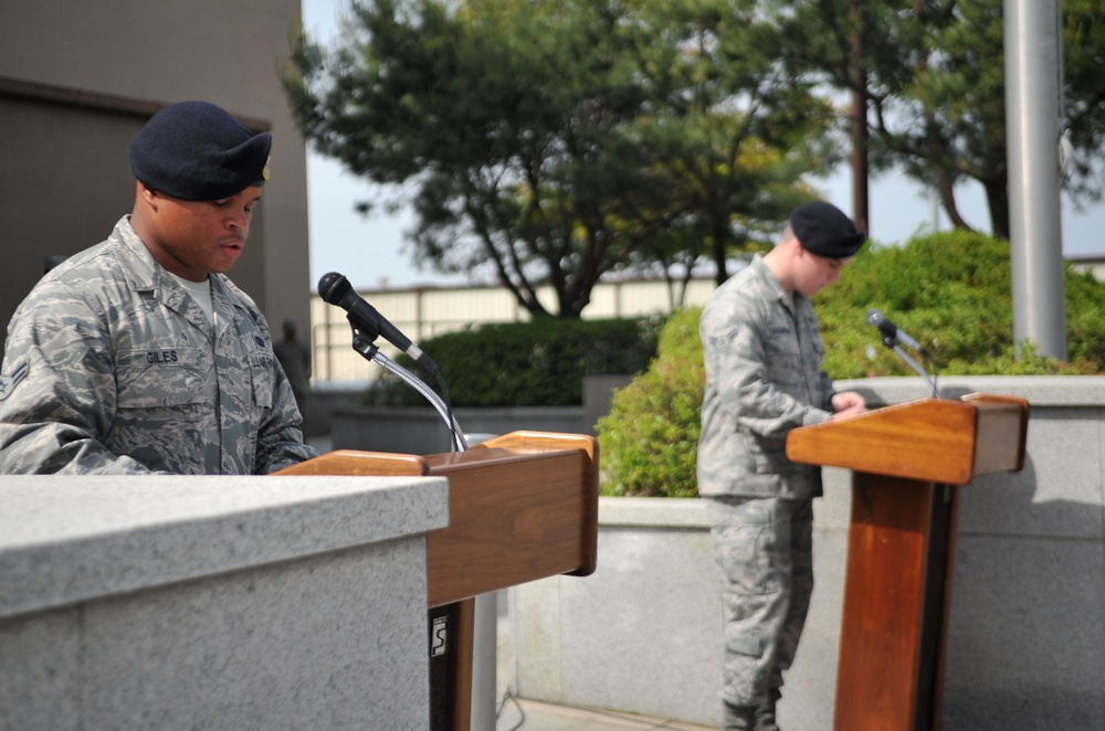 Team Osan honors defenders past, present