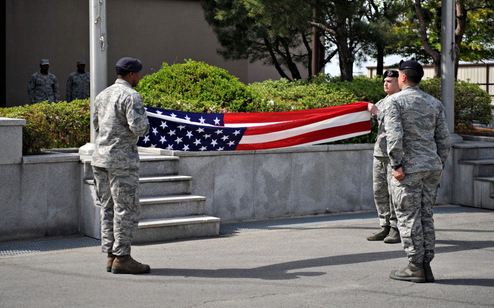 Team Osan honors defenders past, present