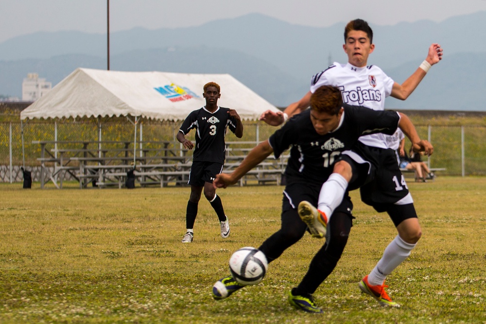 MCAS Iwakuni hosts DoDEA Far-East Division Two Soccer Tournament