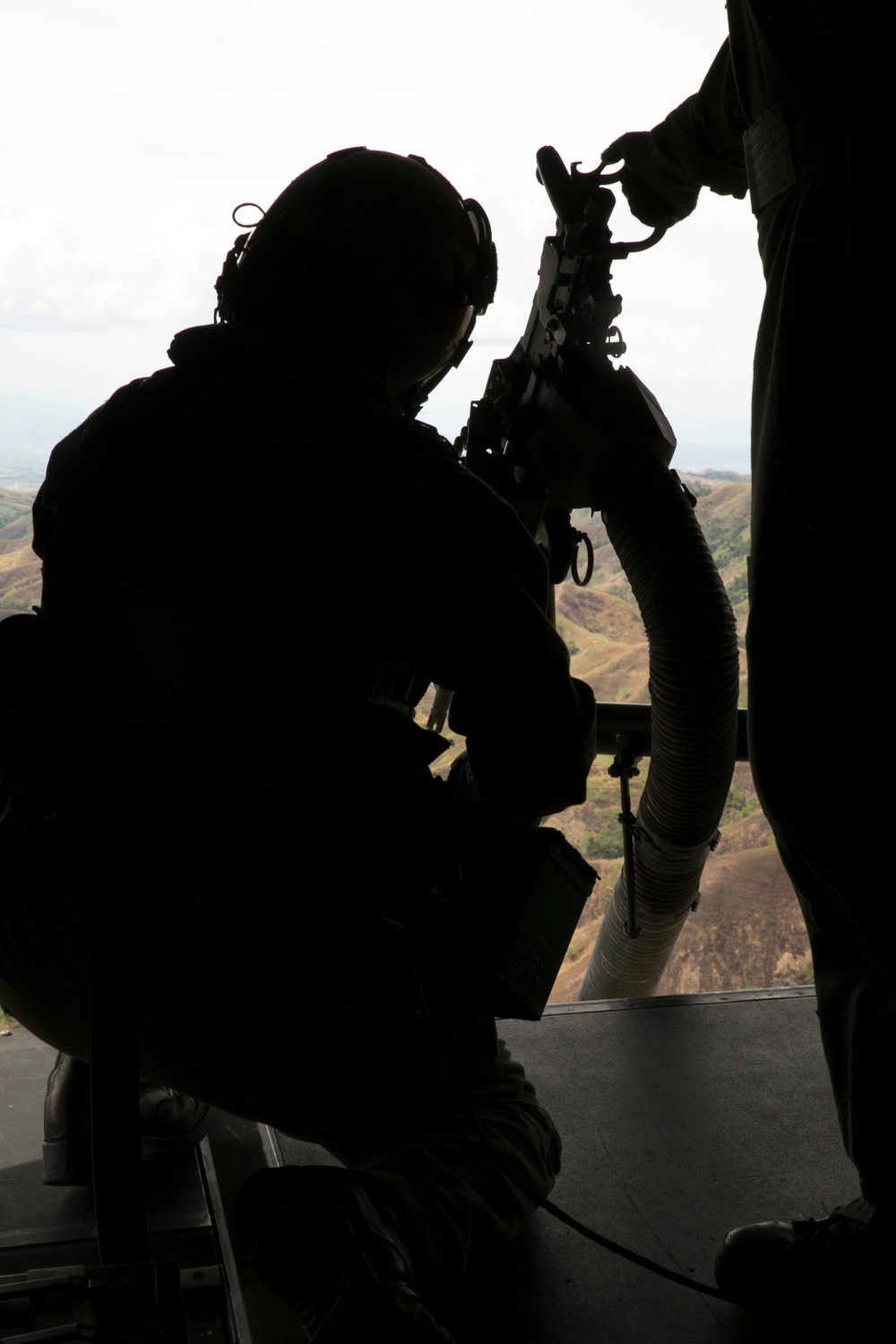 Deployed Marines conduct training in the field