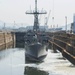 USS Warrior departs Sasebo