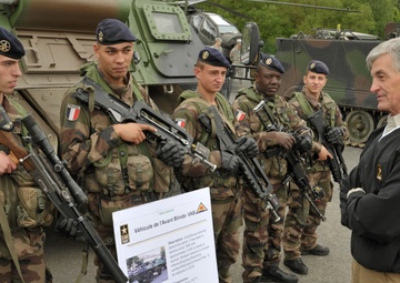 Secretary of the US Army John M. McHugh visits Combined Resolve II