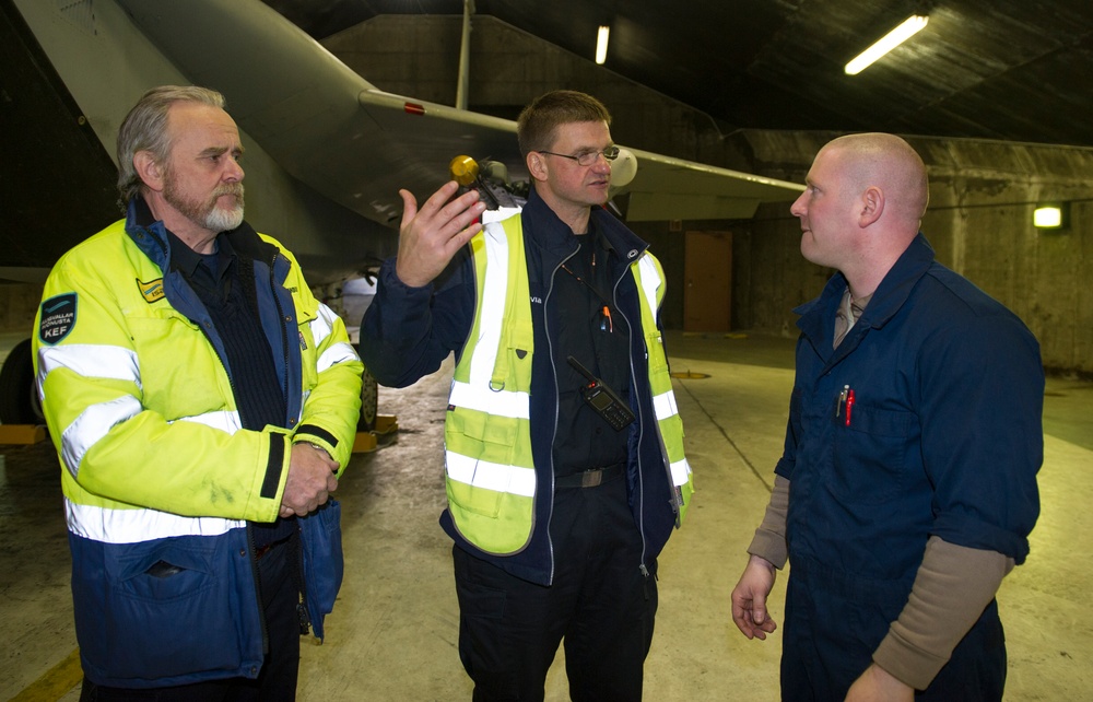 Emergency responders train during Icelandic Air Policing