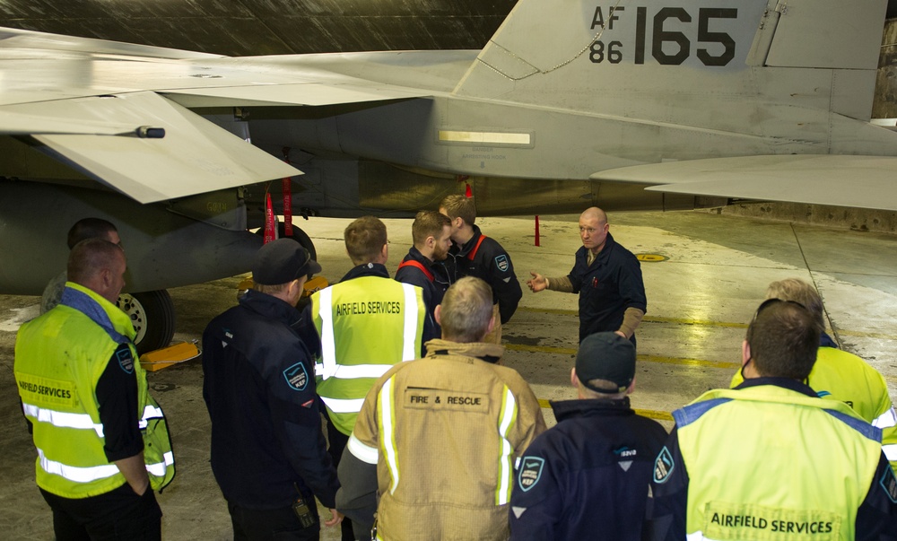 Emergency responders train during Icelandic Air Policing