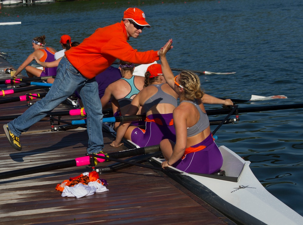 Marine Corps partners with ACC at 2014 Women's Rowing Championship
