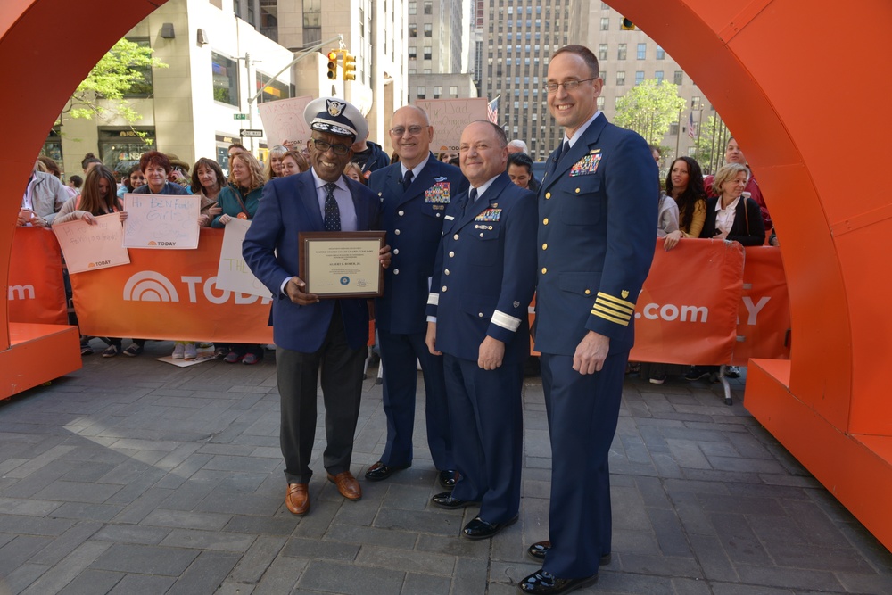Coast Guard Auxiliary names Al Roker Honorary Commodore