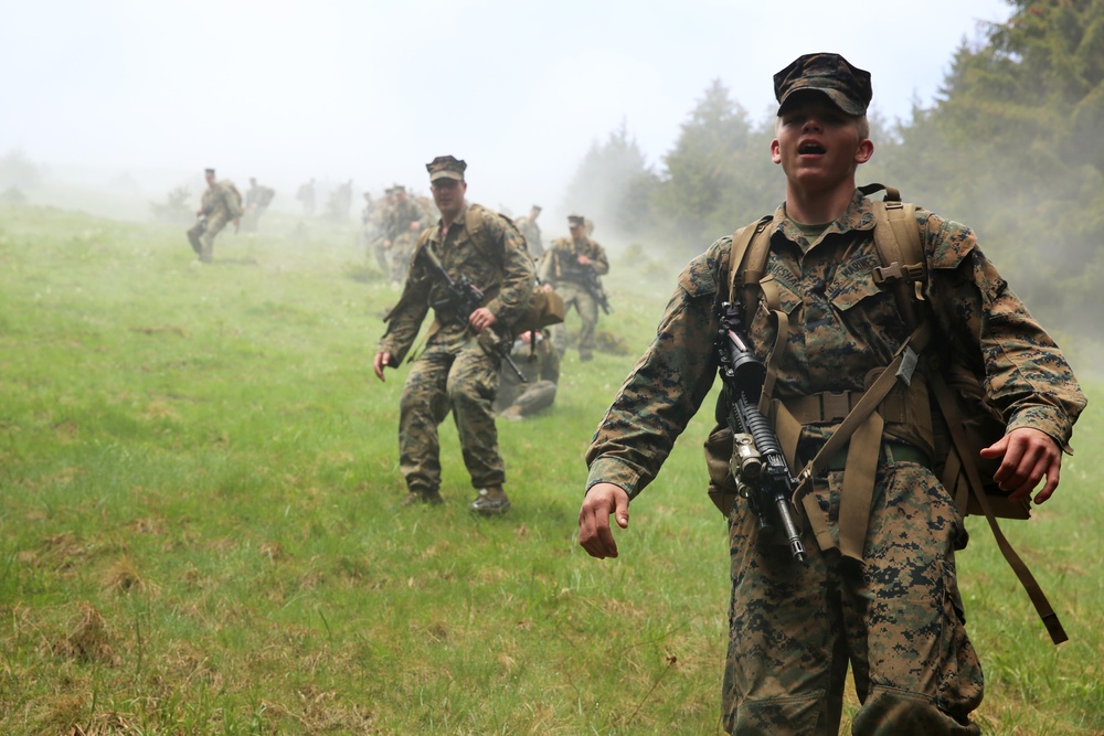 Marines conclude Platinum Lynx with hike, closing ceremony