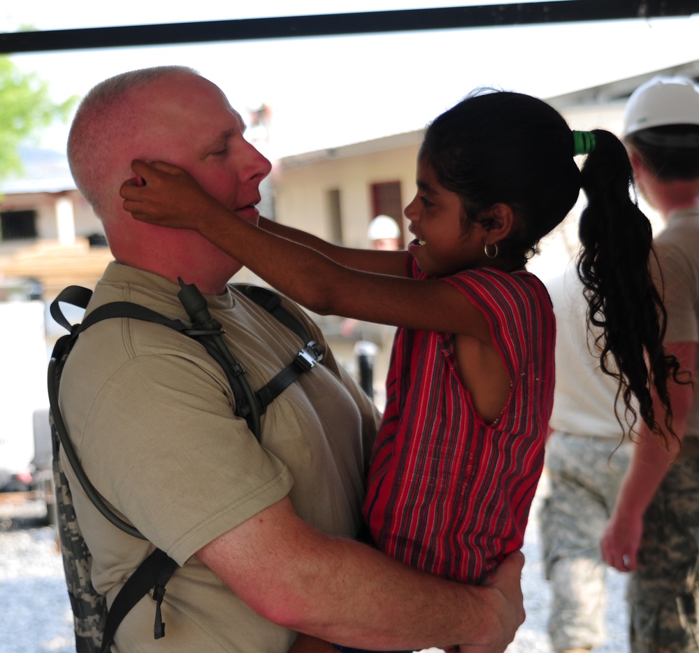Chaplain works alongside troops in Guatemala