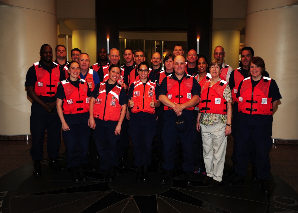 Coast Guard 'Wear Your Life Jacket to Work Day'