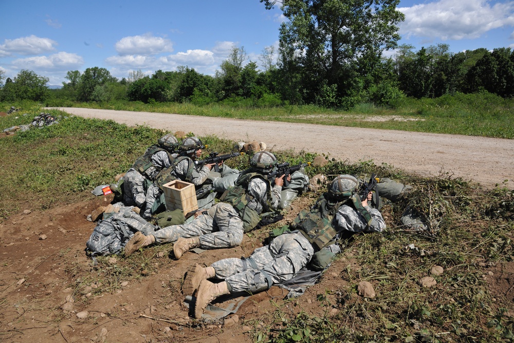 Company A, 173rd Brigade Support Battalion, 173rd Airborne Brigade platoon level training