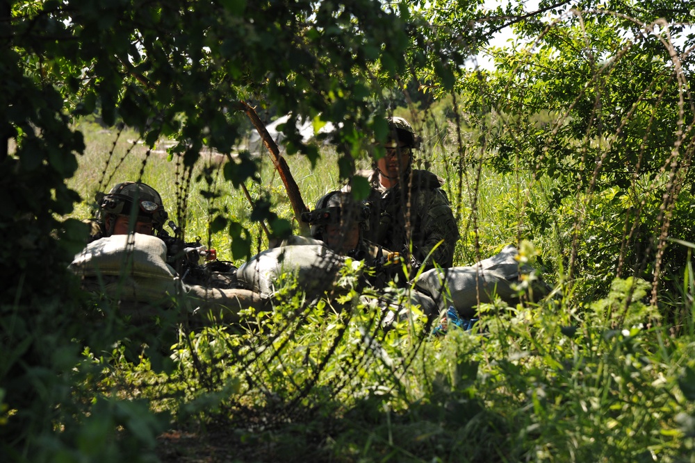 Company A, 173rd Brigade Support Battalion, 173rd Airborne Brigade platoon level training