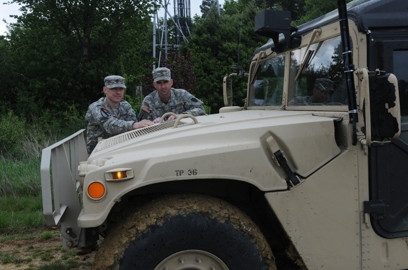 Iron Division maintenance and signal soldiers team up to be unit’s ‘phone company’ in France