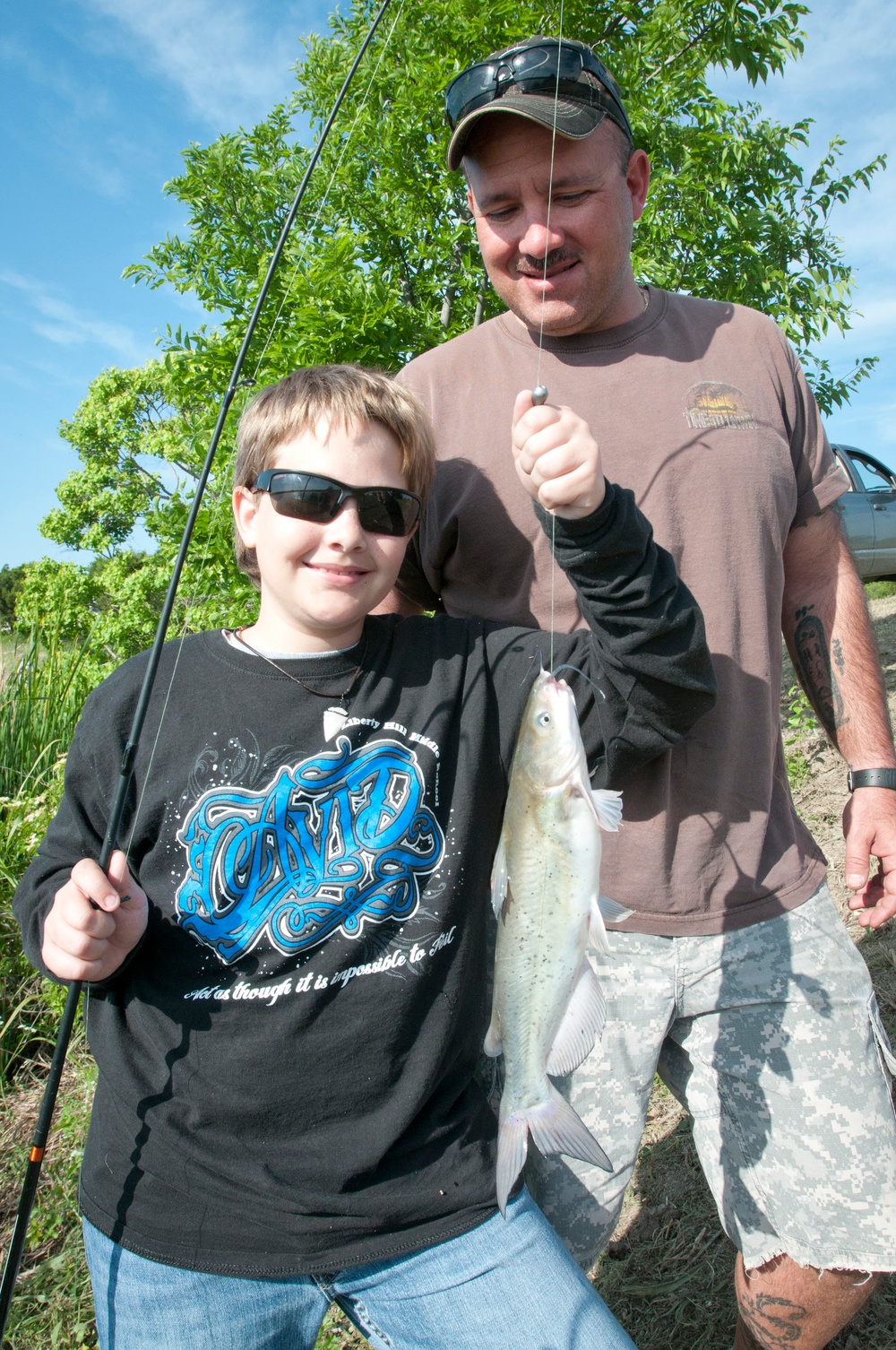 Hood families get hooked on fishing