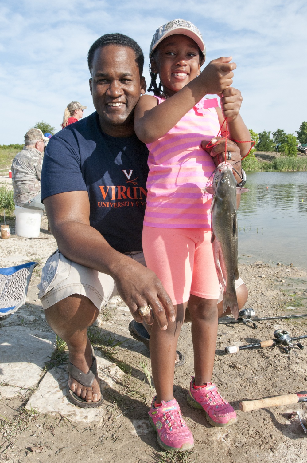 Hood families get hooked on fishing