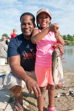 Hood families get hooked on fishing