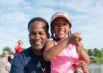 Hood families get hooked on fishing