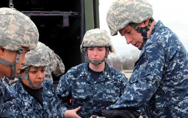 Navy medicine in the field