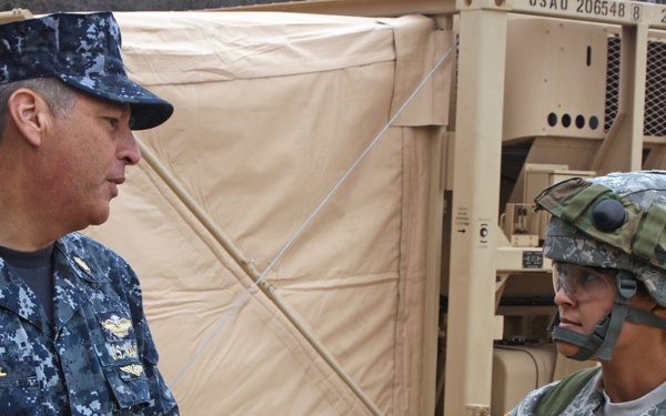 Navy medicine in the field