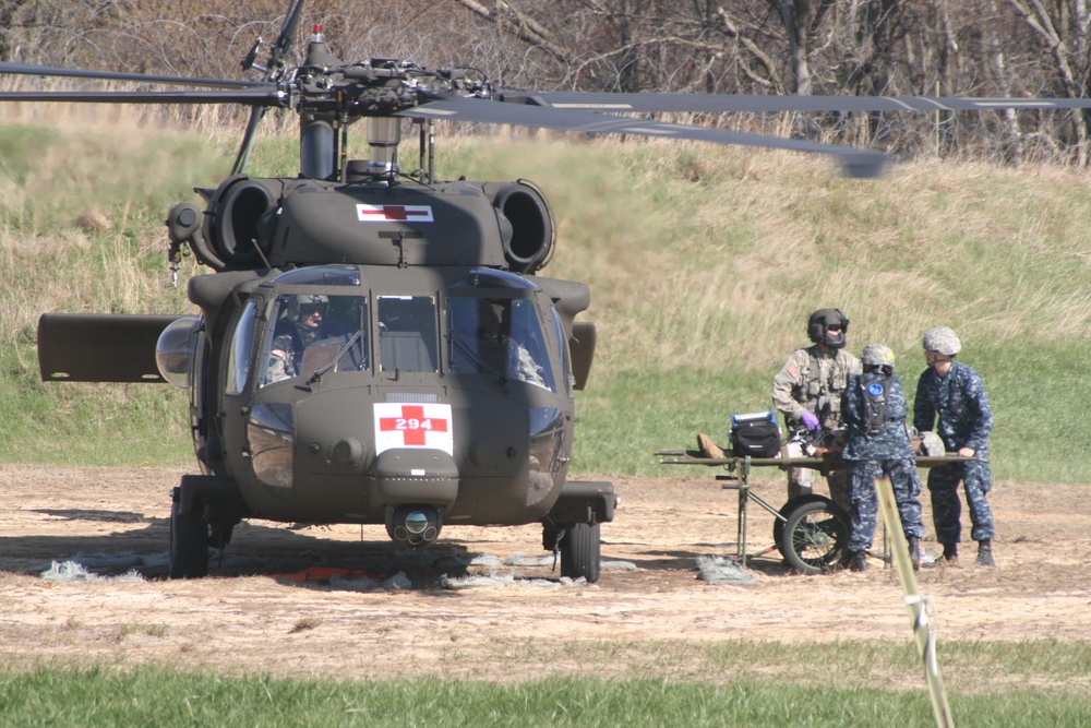 Navy medicine in the field