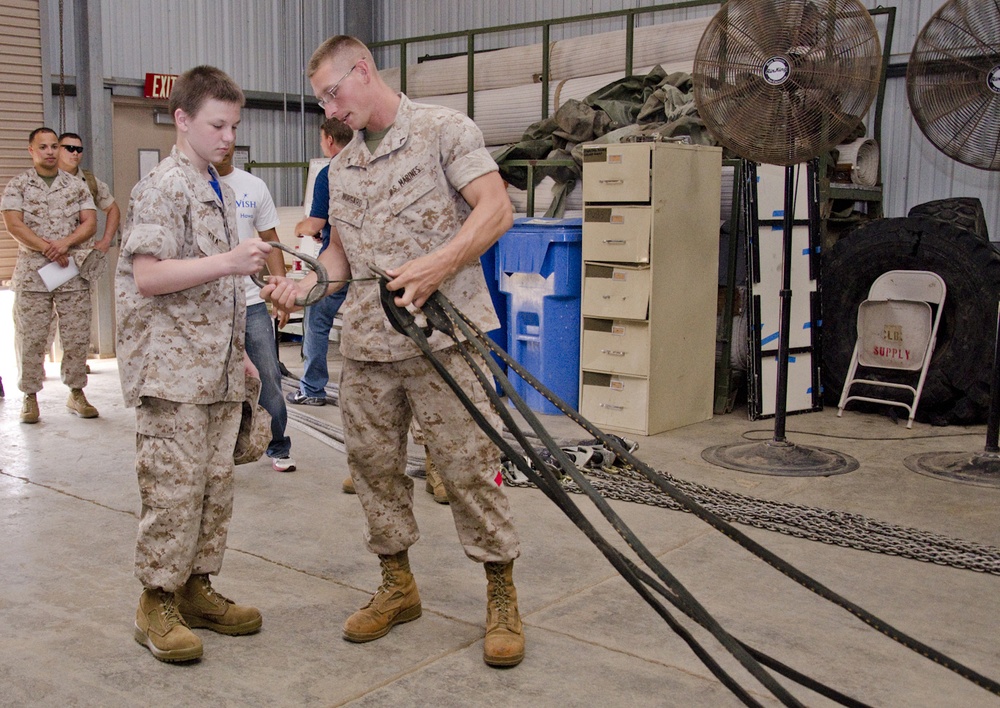 Devil Dog for a day: CLB-3, Make-A-Wish make dream extra special