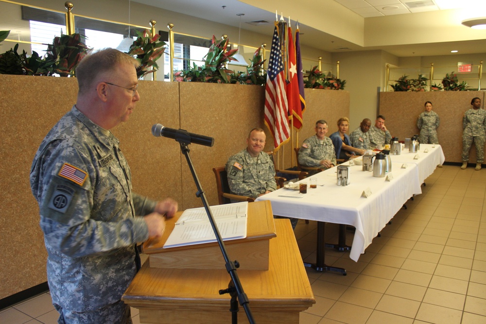 82nd Airborne Division All American Week Prayer Breakfast