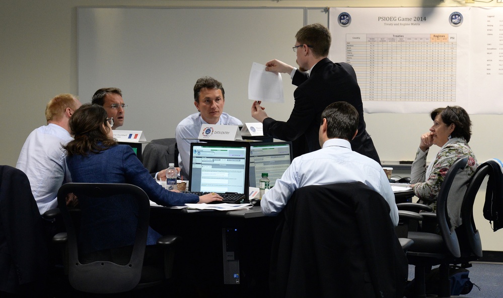 2014 Proliferation Security Initiative and Operational Experts Group Game