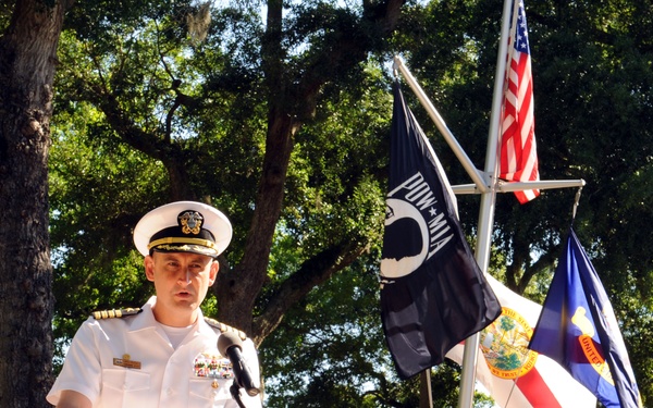 Remembrance ceremony at the Naval Station Mayport