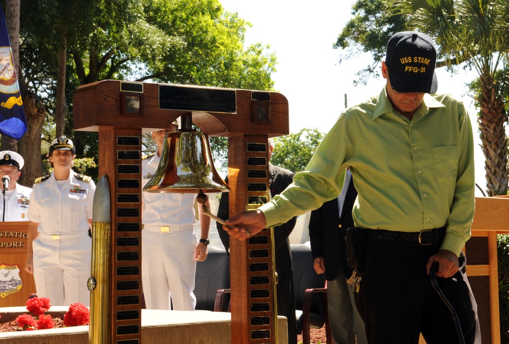 Remembrance ceremony at the Naval Station Mayport