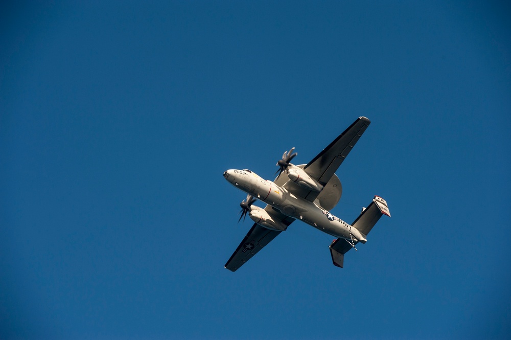 USS Carl Vinson flight deck operations