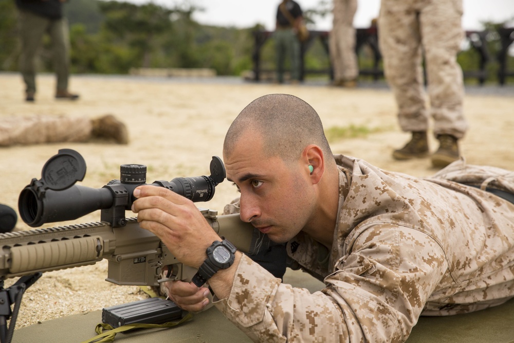 Marines get one shot at elite sniper status