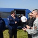 Belgian Federal Police speedometer calibration on airstrip