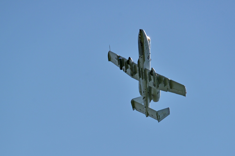 Combined Resolve II, Belgian SOF JTAC team supports an A-10 Thunderbolt II from Idaho Air National Guard