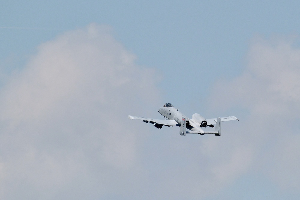 Combined Resolve II, Belgian SOF JTAC team supports an A-10 Thunderbolt II from Idaho Air National Guard