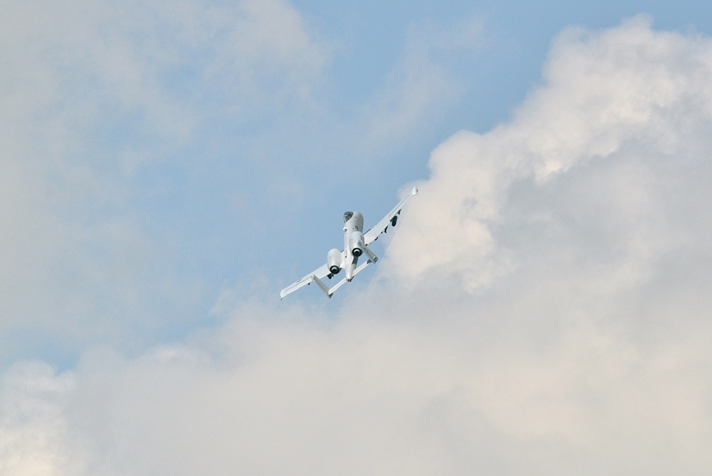 Combined Resolve II, Belgian SOF JTAC team supports an A-10 Thunderbolt II from Idaho Air National Guard