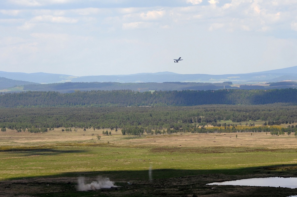 Combined Resolve II, SOF JTAC support A-10 Thunderbolt II jets from Idaho Air National Guard