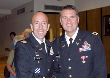 Bronze Star Medal presented to Army Reserve lawyer and judge in his civilian courtroom