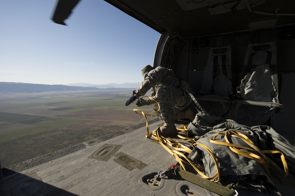 Static line jump