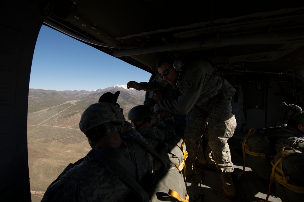 Static line jump