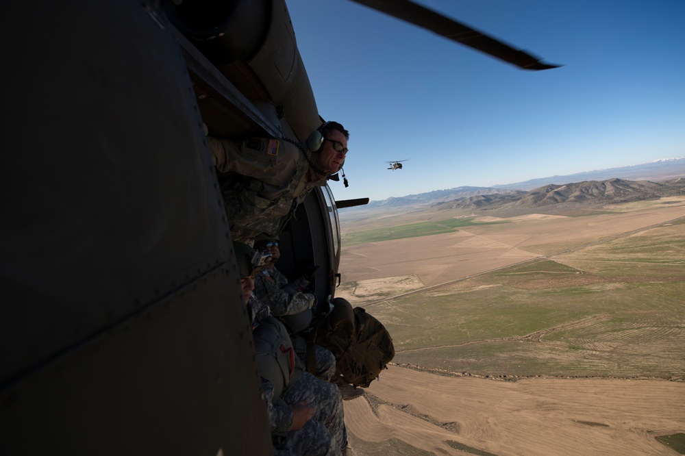 Static line jump