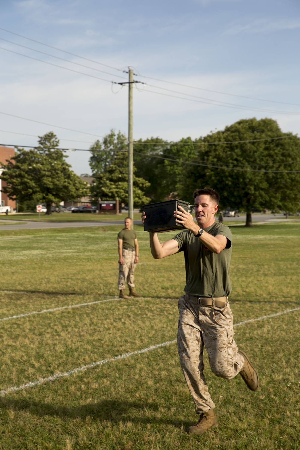 Challenge accepted: Marines battle it out in Commander’s Cup field meet