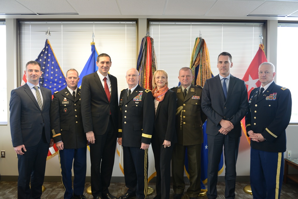 Croatian Minister of Defense visits Minnesota partners
