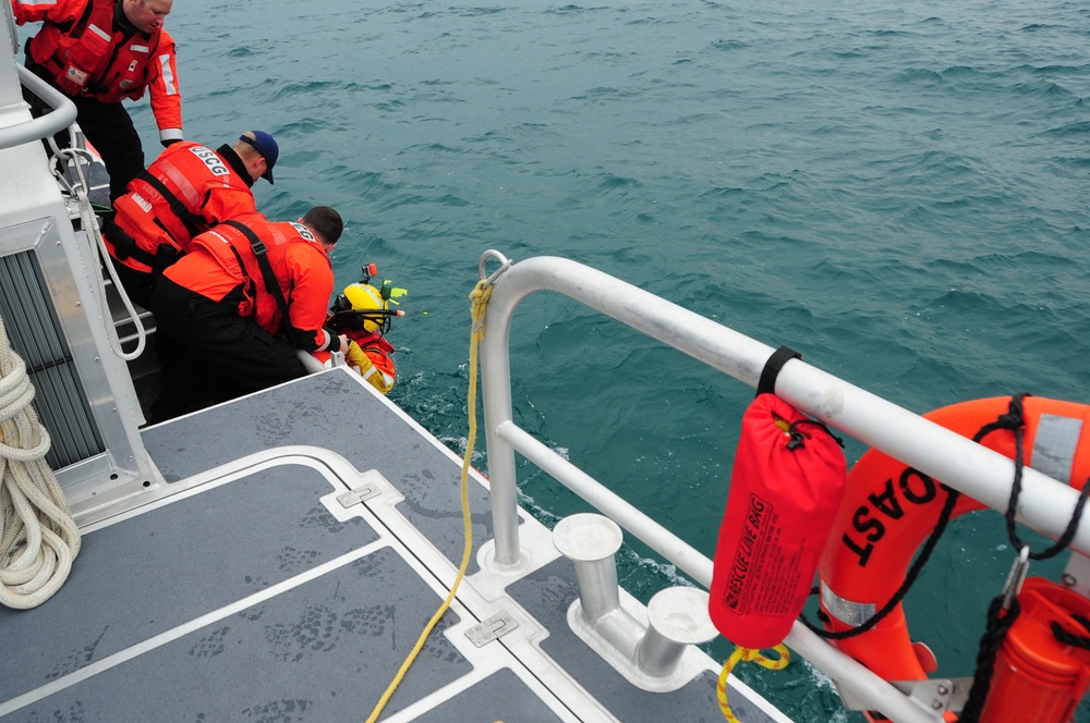 PLB rescue demonstration