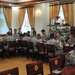 Maj. Gen. Vandal visits Thunder Inn to talk to 70th BSB Soldiers