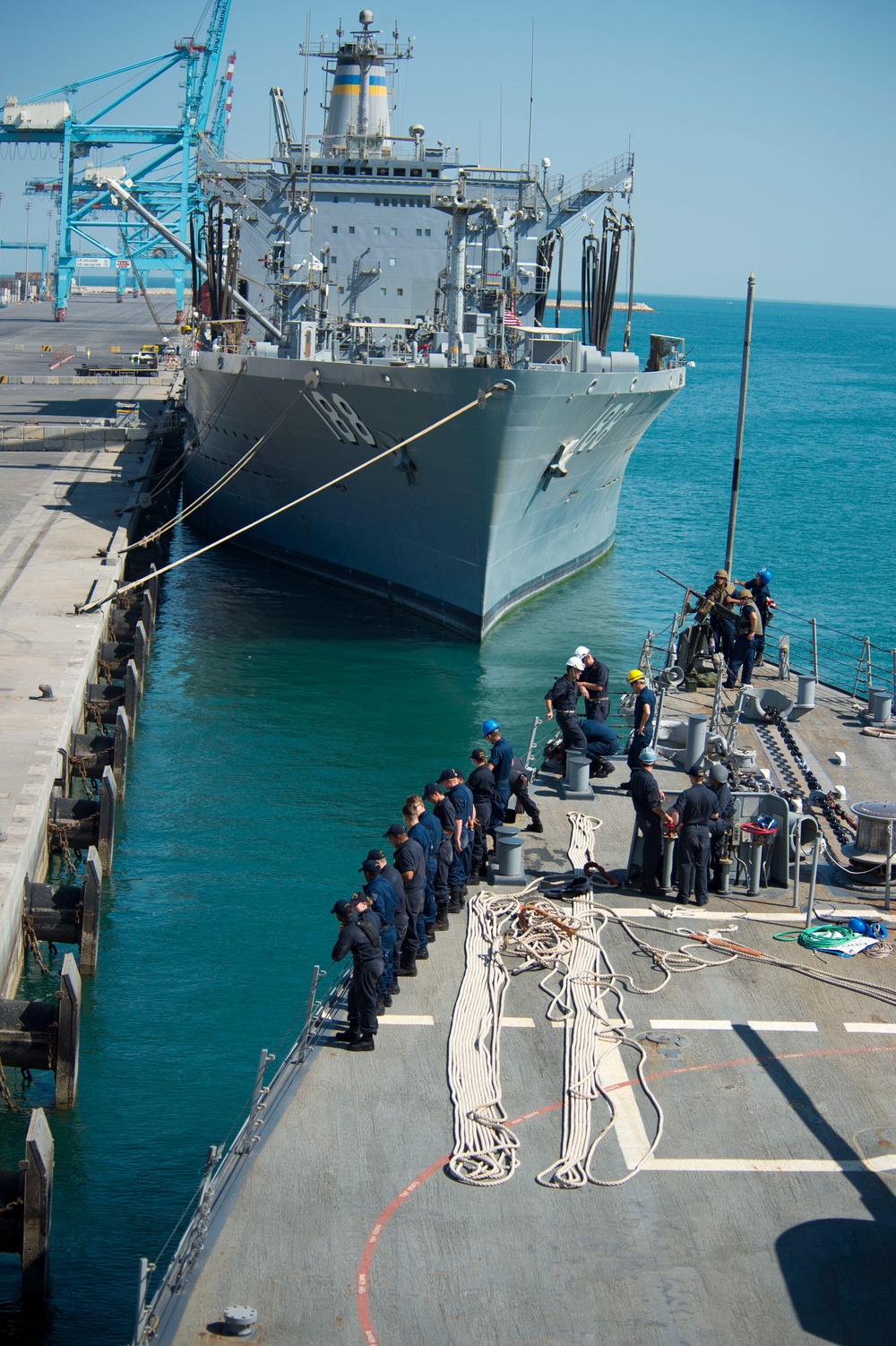 USS Arleigh Burke in Manama