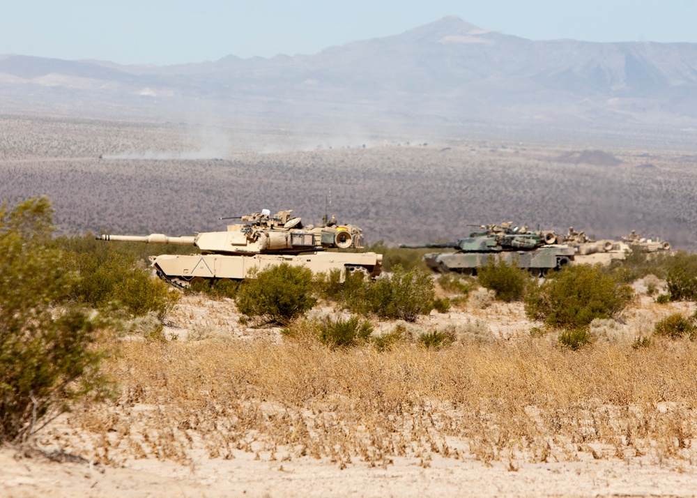 1st Tank Battalion, Exercise Desert Scimitar 2014