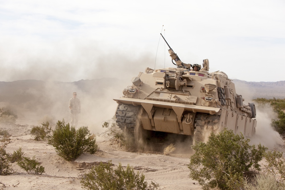 1st Tank Battalion, Exercise Desert Scimitar 2014