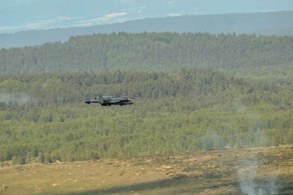 A-10 Warthogs at Grafenwoehr